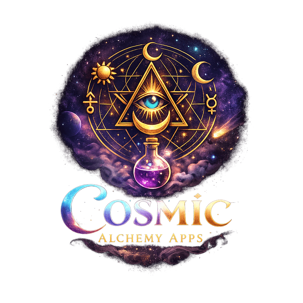 Cosmic Alchemy Apps Website Logo