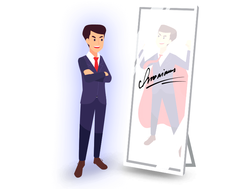 Signature examples and personality reflection